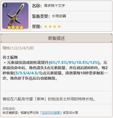 《原神》赛诺最强四星武器选择推荐2022最新