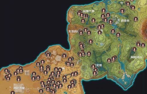 《原神》3.1坎蒂丝等级突破材料最佳采集路线一览