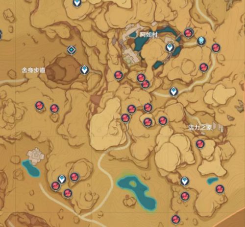 《原神》3.1坎蒂丝等级突破材料最佳采集路线一览