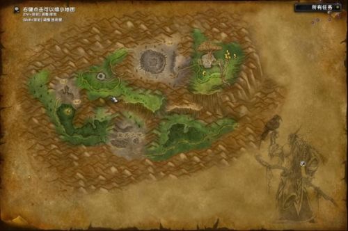 《魔兽世界》乌龟服海加尔山进入路线图文详解