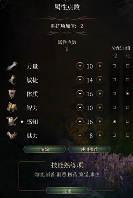 《博德之门3》月亮德鲁伊技能加点分享