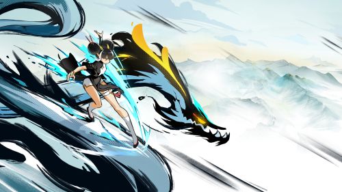 ​《飞吧龙骑士》武器战技龙敖霜回归元宵签到送好礼