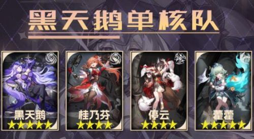 《崩坏星穹铁道》黑天鹅最佳配队推荐攻略