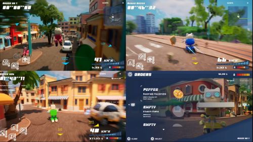 可爱猫咪机器人配送竞速《PizzaPanic》Steam页面上线