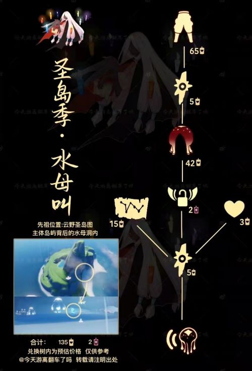 《光遇》水母头先祖最新复刻位置及兑换图分享
