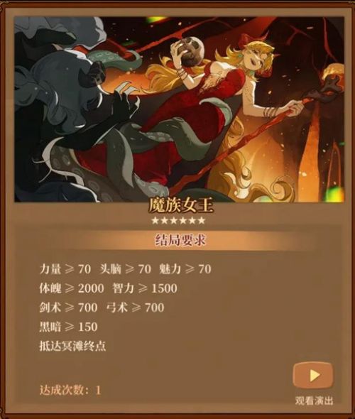 《火山的女儿》全结局达成攻略一览