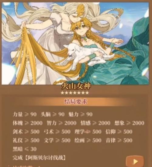 《火山的女儿》全结局达成攻略一览