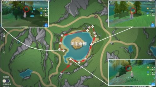 《原神》湖光铃兰分布图及采集路线一览