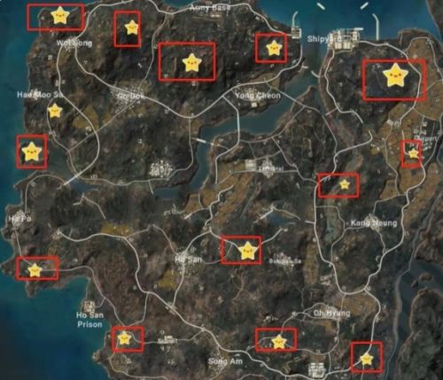 《pubg》泰戈神秘钥匙密室分布位置一览