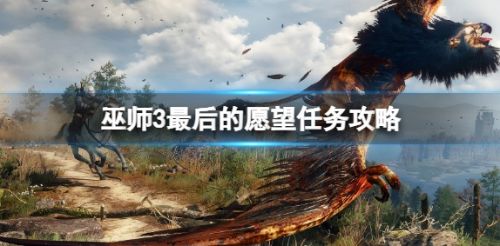 《巫师3》最后的愿望任务流程步骤介绍