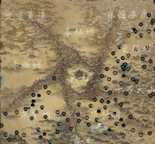 《鬼谷八荒》永宁州地图探索分享