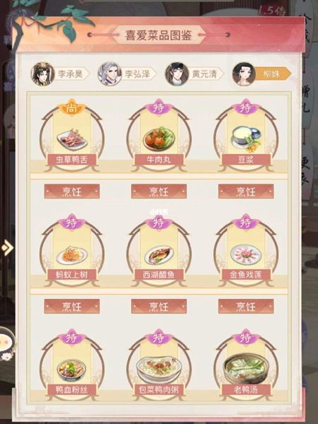 《盛世芳华》2024最新菜谱配方大全