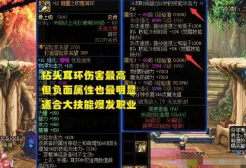 《dnf》最强耳环排行榜介绍2024