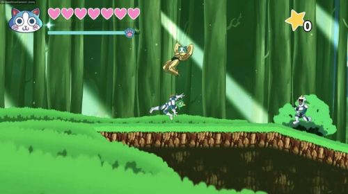 爆笑2D横版动作新游《超级肌肉猫》登陆Steam