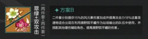 《原神》鹿野院平藏圣遗物最佳选择方案推荐