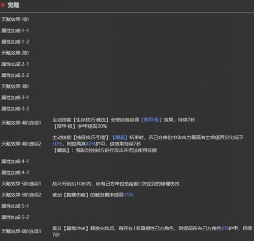 《依露希尔星晓》鎏金角色最新介绍技能效果解析