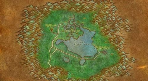 《魔兽世界怀旧服》月光林地进入方法路线详解
