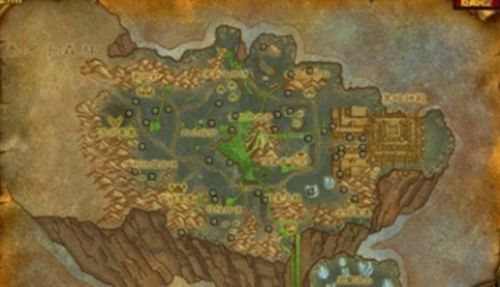 《魔兽世界》噩梦藤最新分布位置图一览