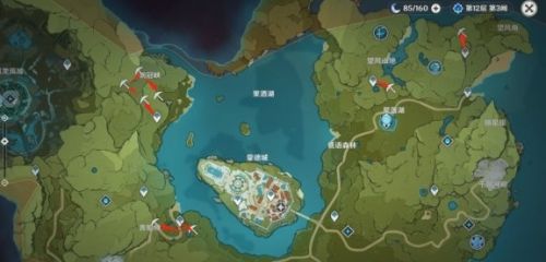 《原神》白铁矿分布位置及采集路线推荐