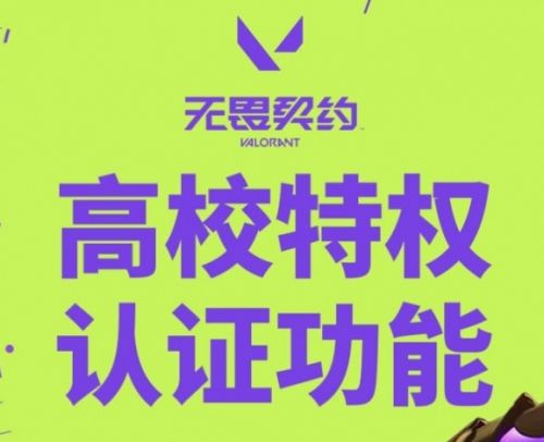 《无畏契约》高校认证方法详细介绍2024