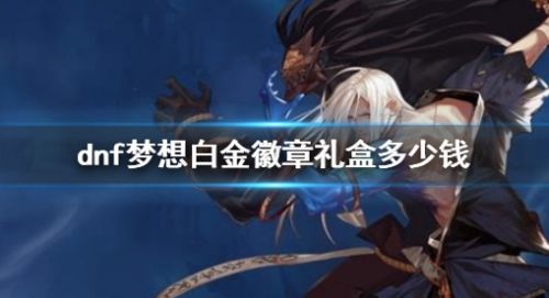 《dnf》梦想白金徽章礼盒价格介绍