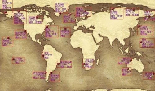 《大航海时代4威力加强版HD》港口地图坐标分布汇总