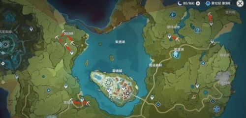 《原神》白铁矿位置分布及最佳采集路线分享