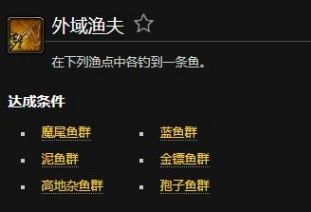 《魔兽世界》外域渔夫成就达成攻略
