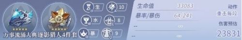 《原神》0命那维莱特毕业面板属性一览