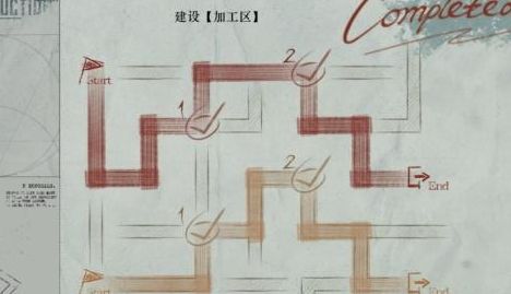 《重返未来1999》建设加工区连线图一览