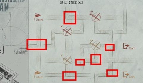 《重返未来1999》建设加工区连线图一览